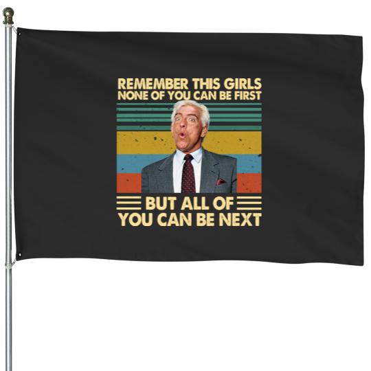 Discover Ric Flair Wrestlers House Flags, None Of You Can Be First
