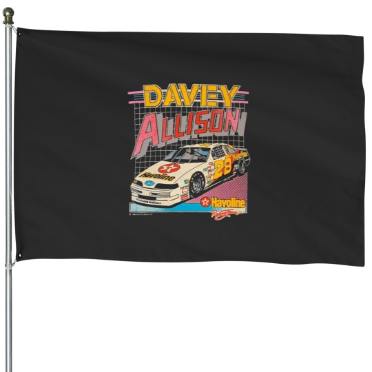 Discover Davey Allison Havoline Vintage Racing House Flags