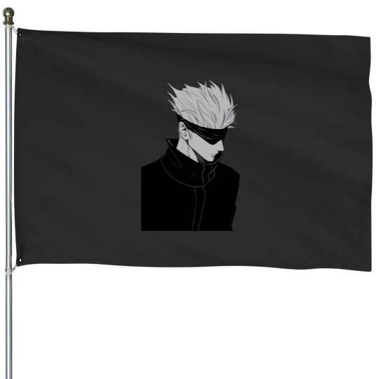 Discover Gojo Satoru Active House Flags