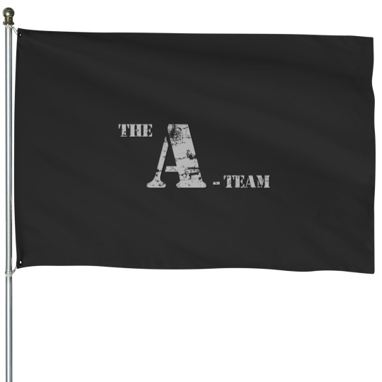 Discover The A-Team Logo (distressed) - The A Team - House Flags