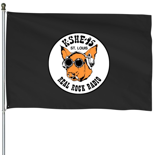 Discover KSHE 95 real rock radio station St. Louis area House Flags