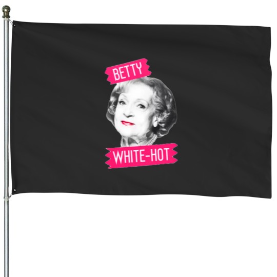 Discover Betty White 94 House Flags