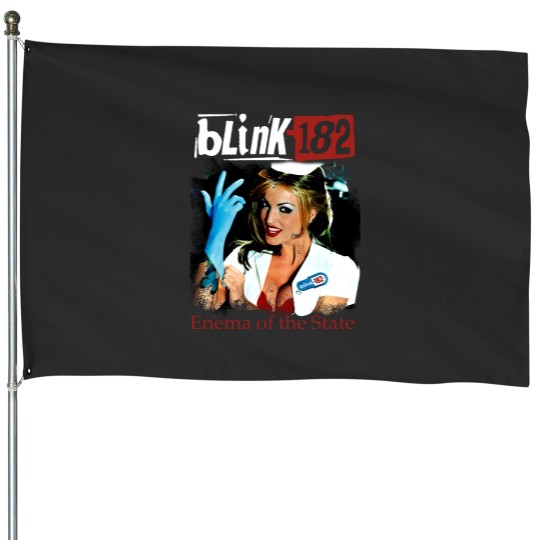 Discover Vintage Blink Enema of the State House Flags - Vintage Blink