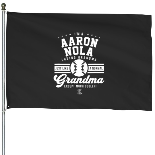 Discover Aaron Nola Im a Loving Grandma Gameday House Flags