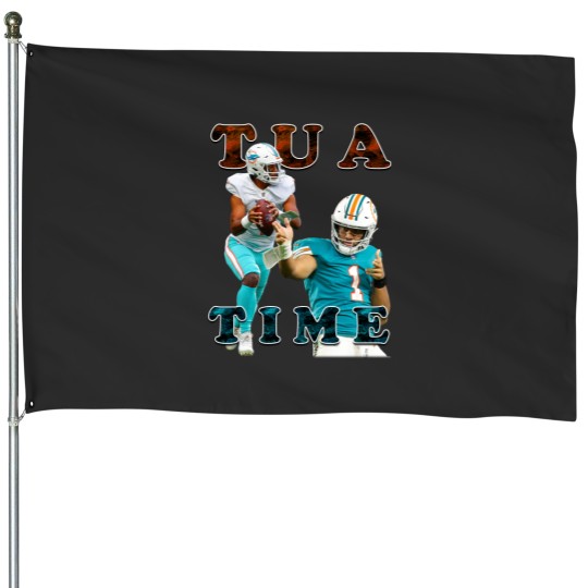 Discover Tua Time House Flags, Tua Time House Flags