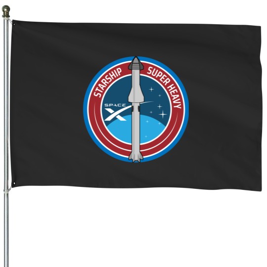 Discover SpaceX Starship House Flags