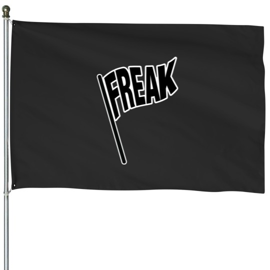 Discover Freak Flag House Flags