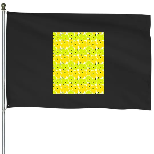 Discover Marimekko Unikko Fabric House Flags