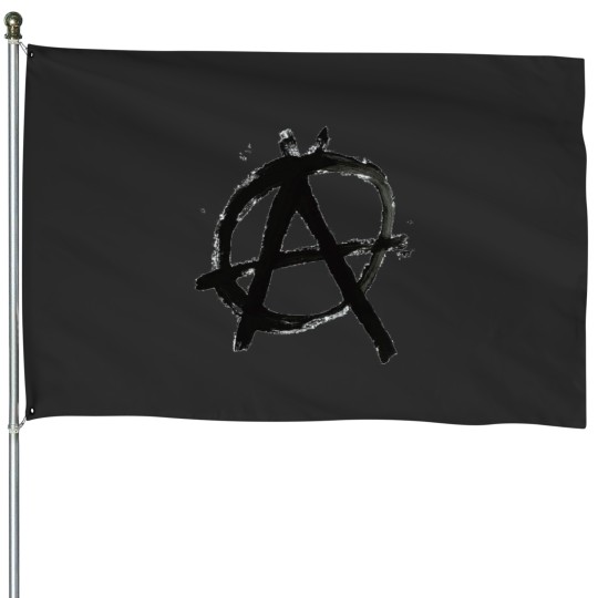 Discover Anarchy Punk House Flags