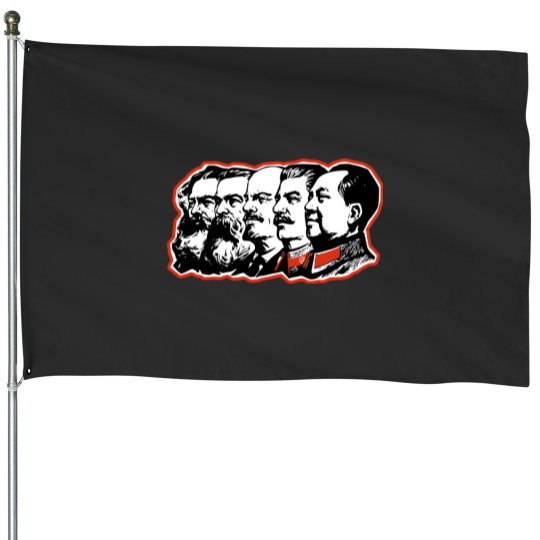 Discover Marx Engels Lenin Stalin Mao House Flags