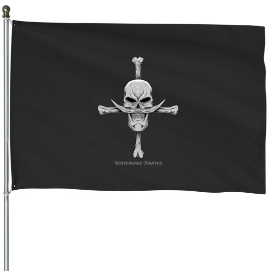 Discover Whitebeard Jolly Roger Art House Flags