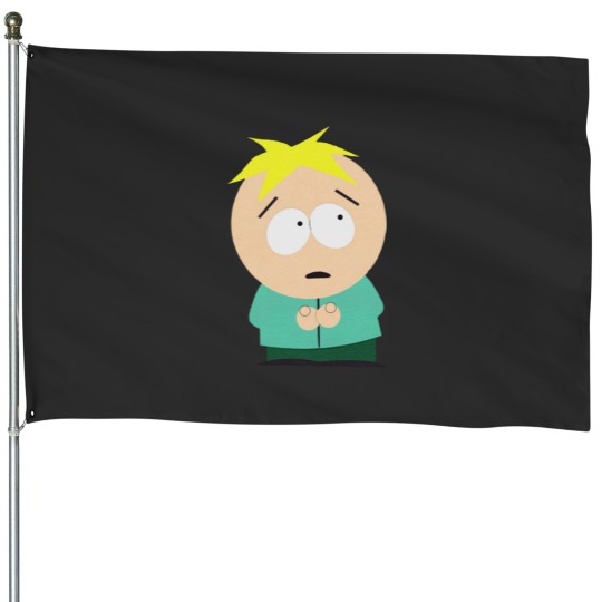 Discover Butters House Flags