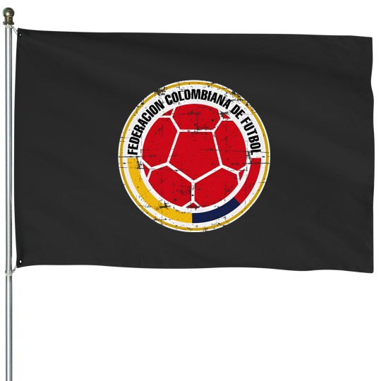 Discover Federacion Colombiana de Futbol - Grunge design - Colombia - House Flags