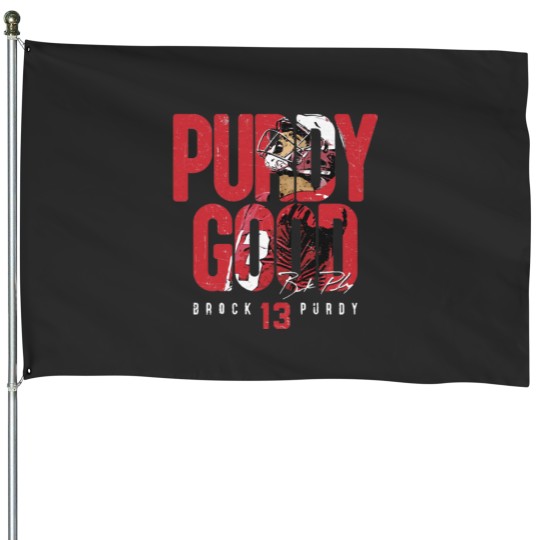 Discover Brock Purdy Purdy Good House Flags - Home Decor