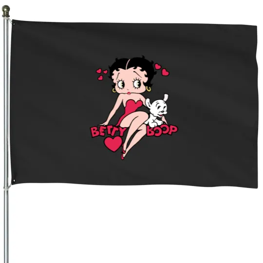 Discover Betty Boop Classic House Flags