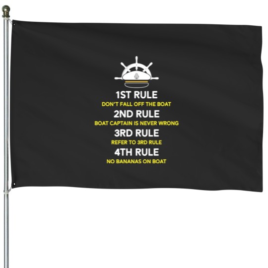 Discover Funny Pontoon Boat Captain Gift Boating Boat Owner House Flags