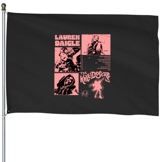 Discover Lauren Album Daigle 2023 Tour, The Kaleidoscope Tour 2023 House Flags