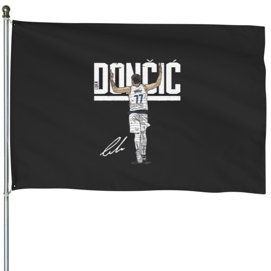 Discover Luka Doncic 77 Essential House Flags