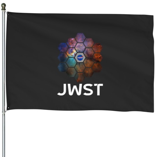 Discover James Webb Space Telescope JWST House Flags