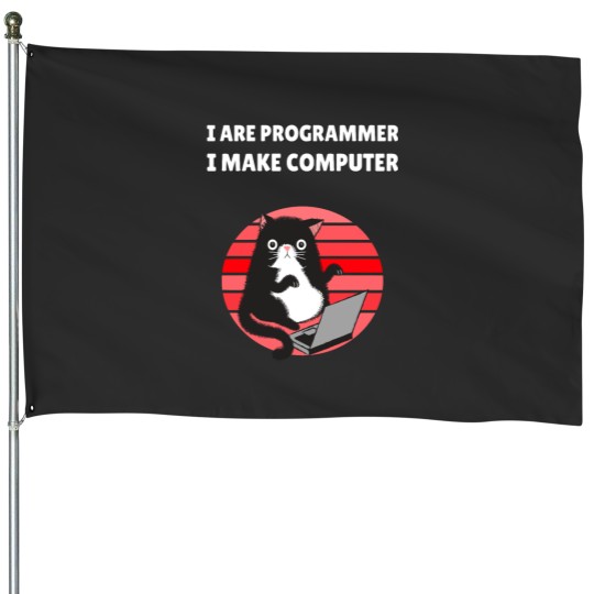 Discover I are Programmer I Make Computer House Flags