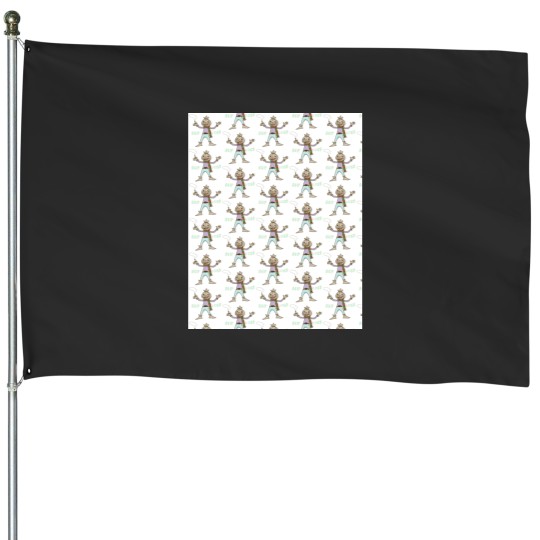 Discover SPUD KUSH Graphic House Flags