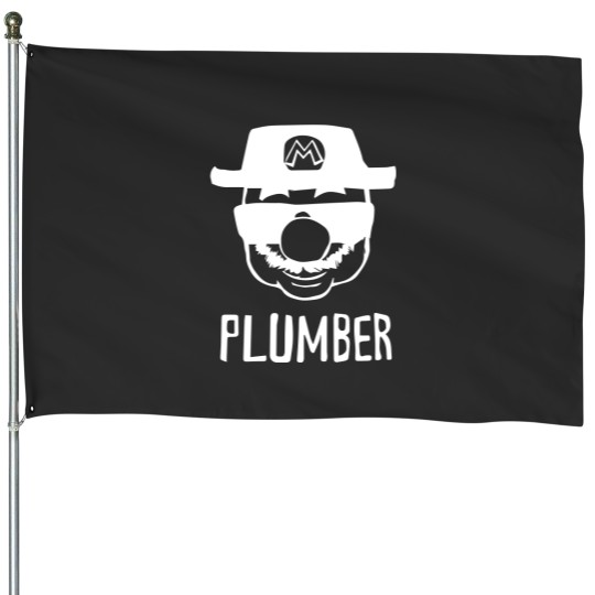 Discover Plumber House Flags