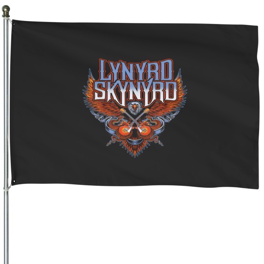 Discover Lynyrd Skynyrd House Flags - Rock Band House Flags - Second Helping