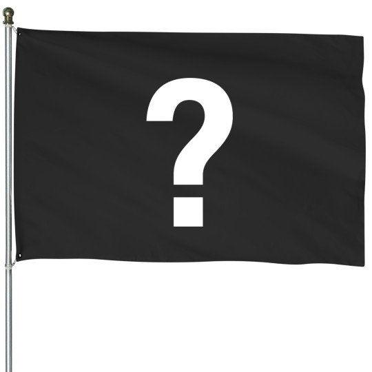 Discover question mark symbol House Flags