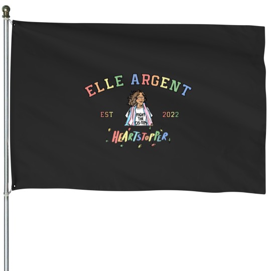 Discover Elle Argent Est 2022 Heartsper House Flags