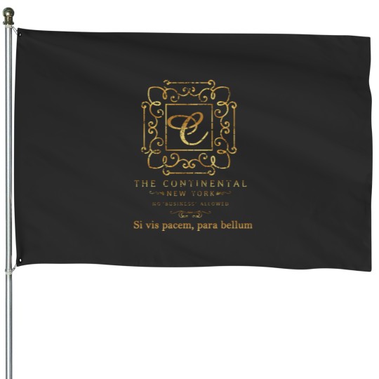 Discover The Continental - Si vis pacem, para niceum House Flags