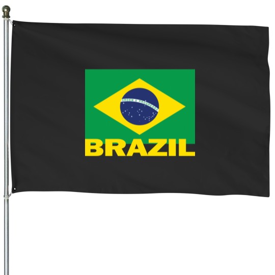 Discover Brazil National Soccer Team Football - Brazil Flag Brazilian Team Support House Flags