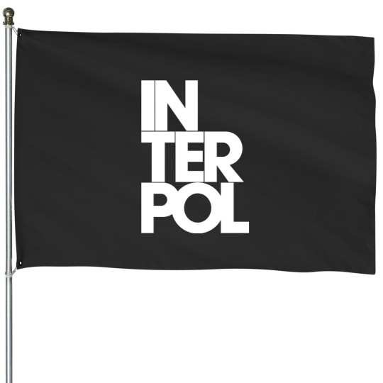Discover Interpol Band Logo House Flags