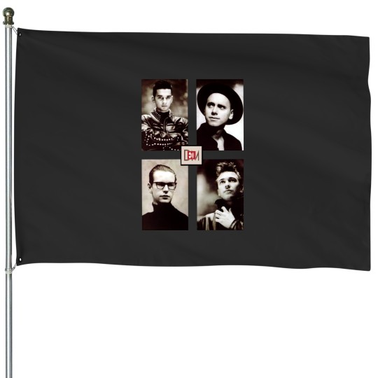 Discover Depeche Mode 1988 USA Tour Vintage House Flags