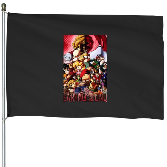 Discover Earthbound House Flags