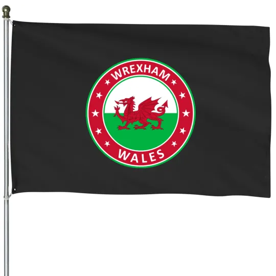 Discover Wrexham, Wales House Flags