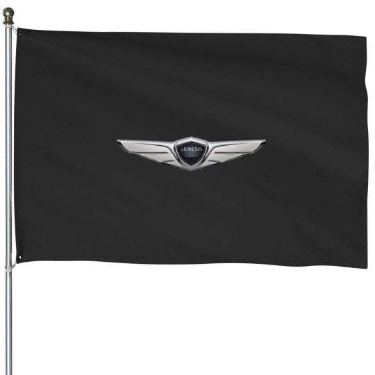 Discover Seller Genesis.car Logo House Flags