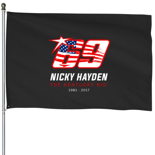 Discover Condolence For Nicky Hayden House Flags