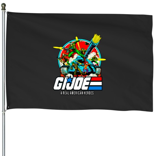 Discover Real American Heroes G.I. Joe VintageActive House Flags
