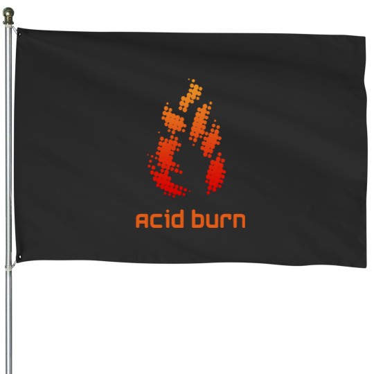 Discover Acid Burn House Flags
