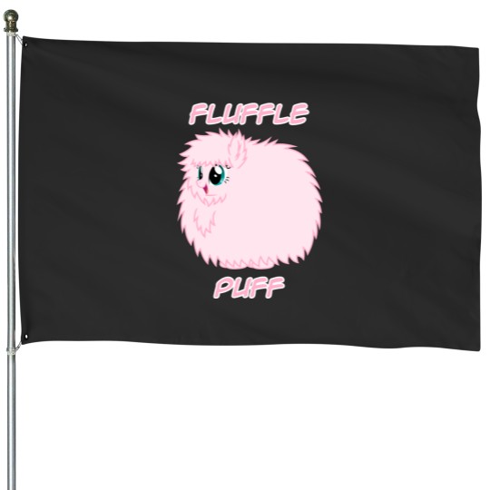 Discover Fluffle Puff House Flags