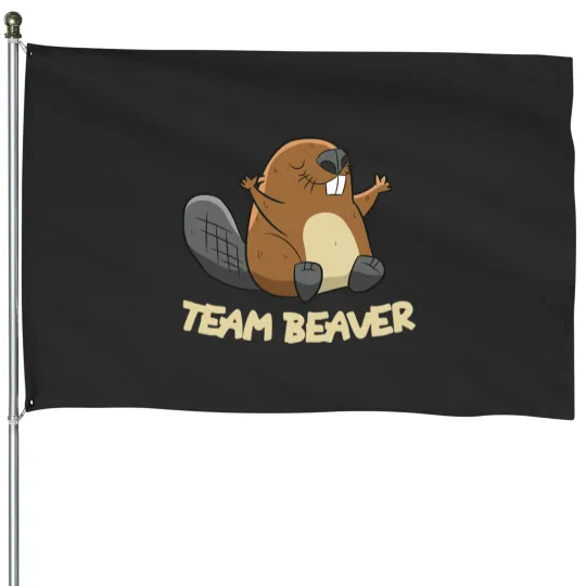 Discover Team Beaver - Beaver - House Flags