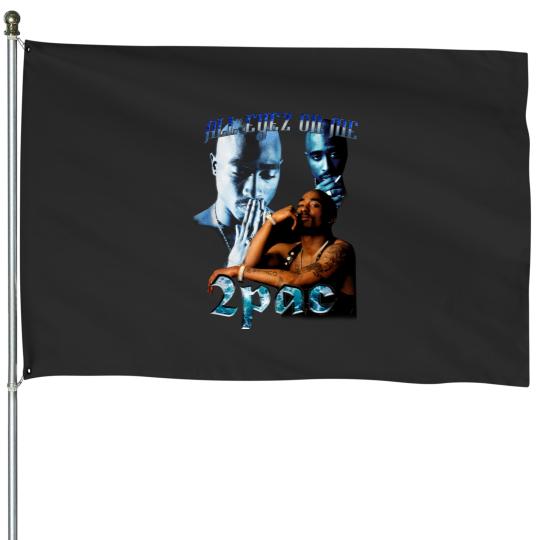 Discover Tupac Vintage 90's House Flags - Tupac Shakur