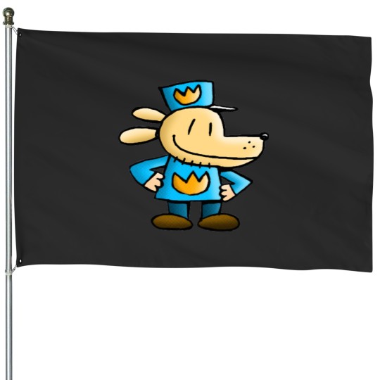 Discover Dog Man (comedic graphic novel) House Flags