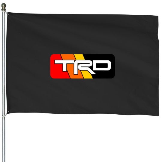 Discover Toyot1a TRD Heritgae Vintage logo House Flags