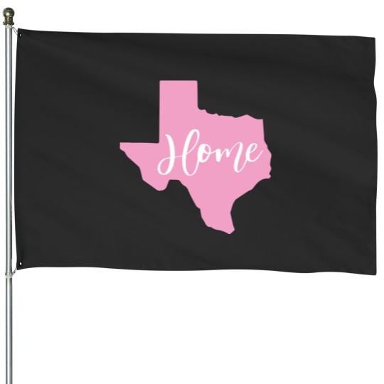 Discover Pink Texas HoSticker Sticker House Flags