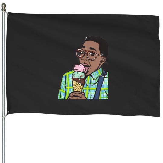 Discover Steve Urkel House Flags
