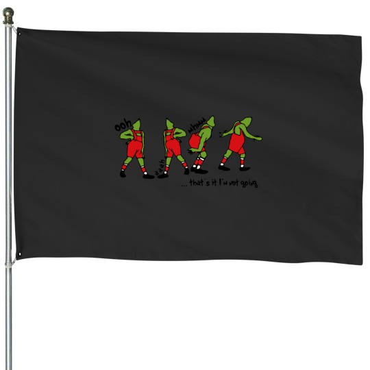 Discover Embroidered That's It I'm Not Going Embroidered House Flags, Funny Greenchmas Cute Christmas House Flags, Christmas Gifts