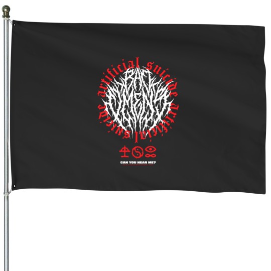 Discover Bad Omens Cool Band Rare U House Flags