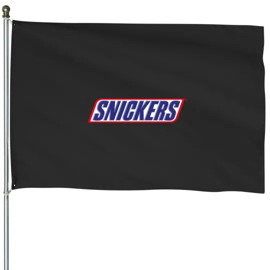Discover Snickers Snack House Flags