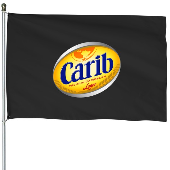 Discover Carib Lager Beer House Flags